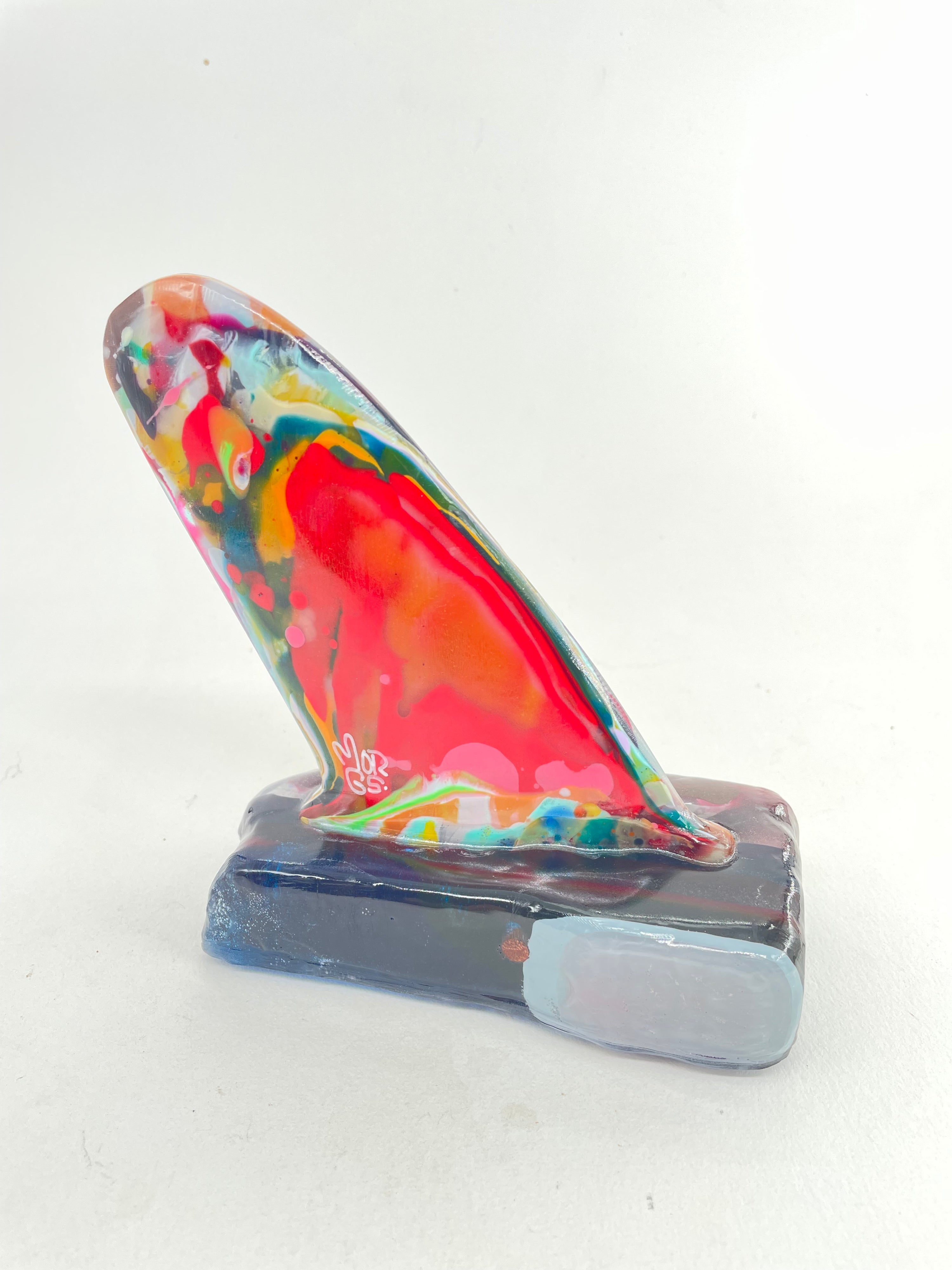 Rad Resin Turbo fin Sculpture.