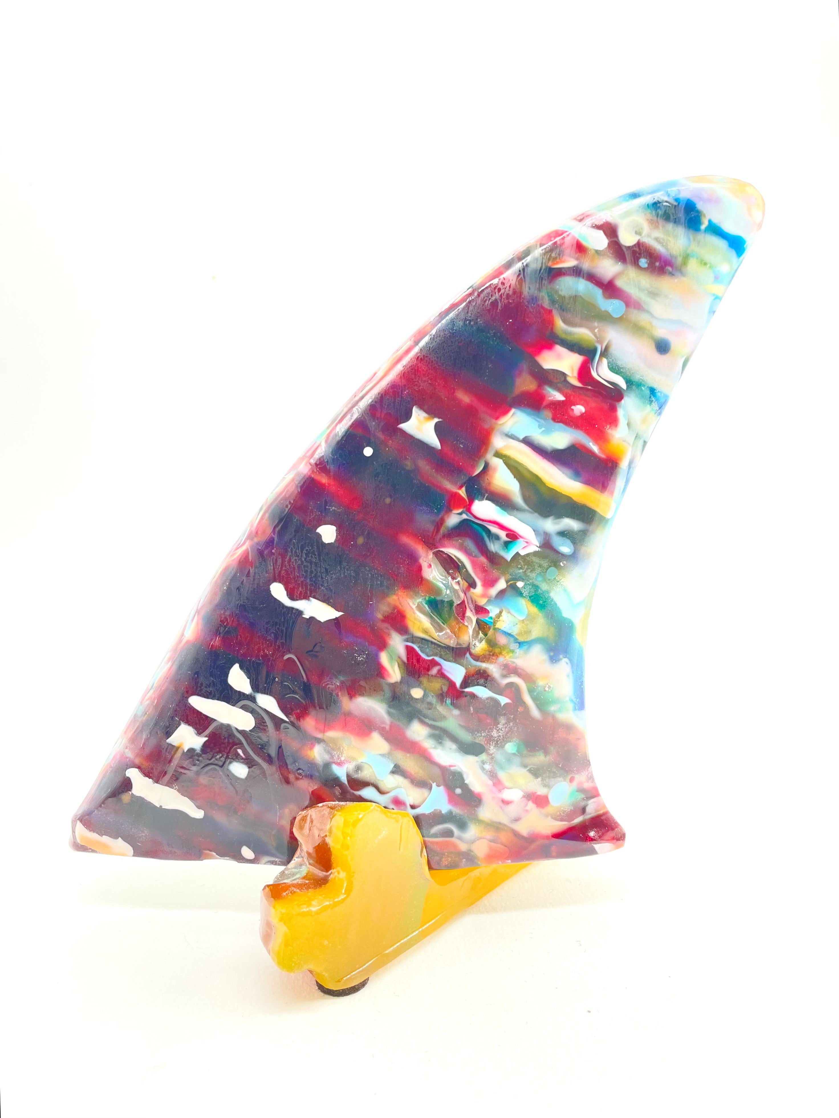 Rad Resin Pat Morgan Twin fin Sculpture.