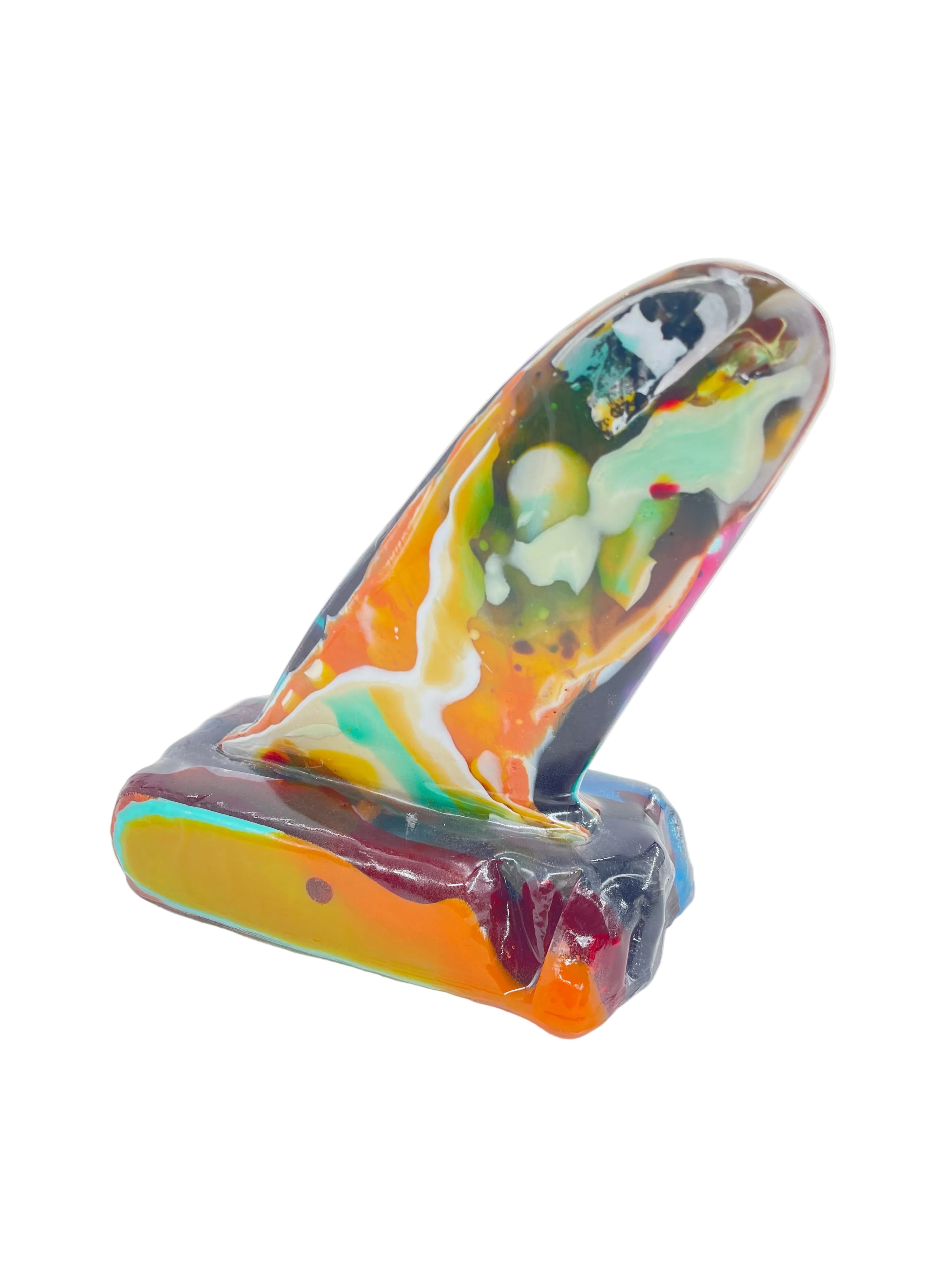 Rad Resin Turbo fin Sculpture.