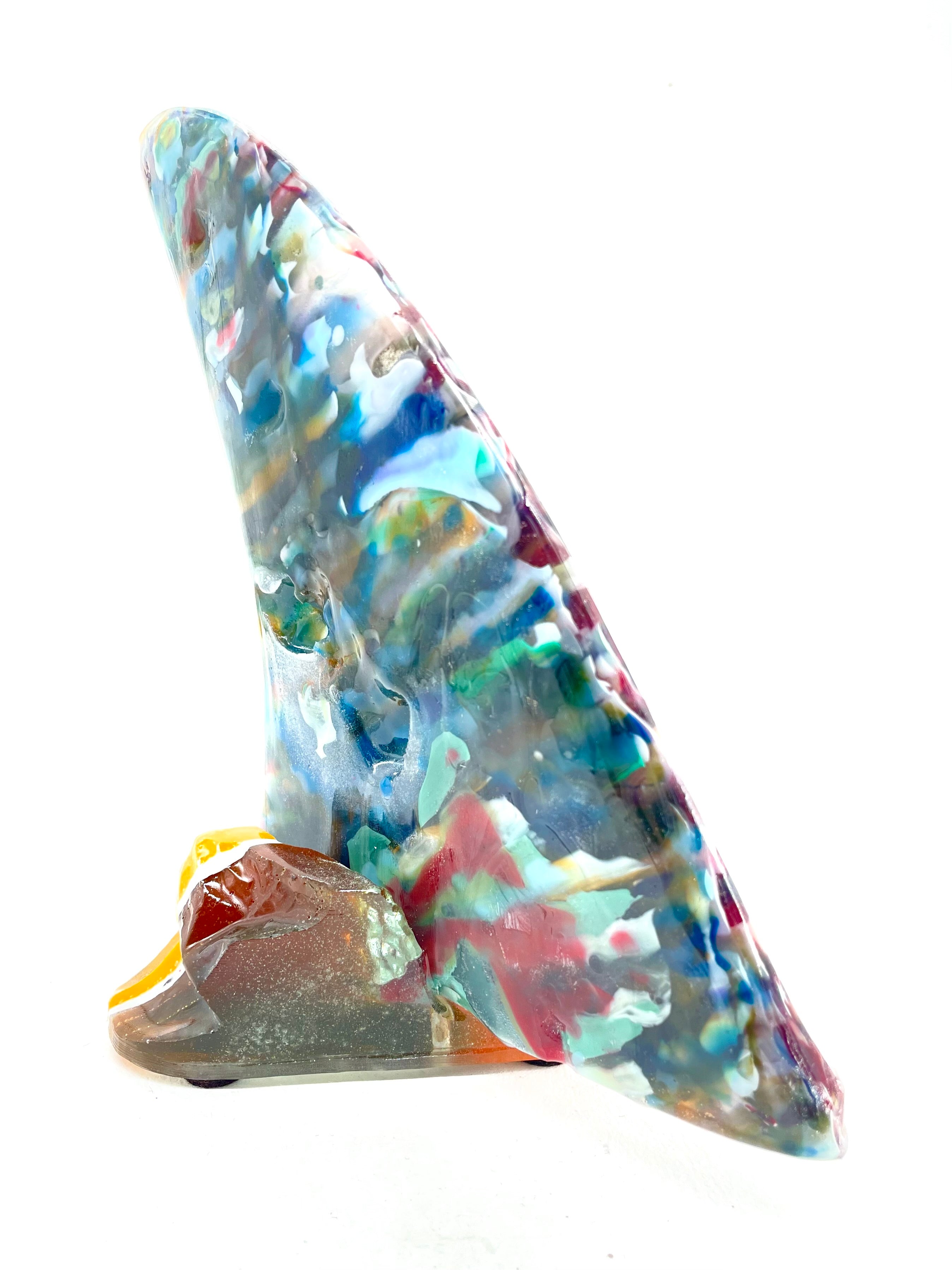 Rad Resin Pat Morgan Twin fin Sculpture.