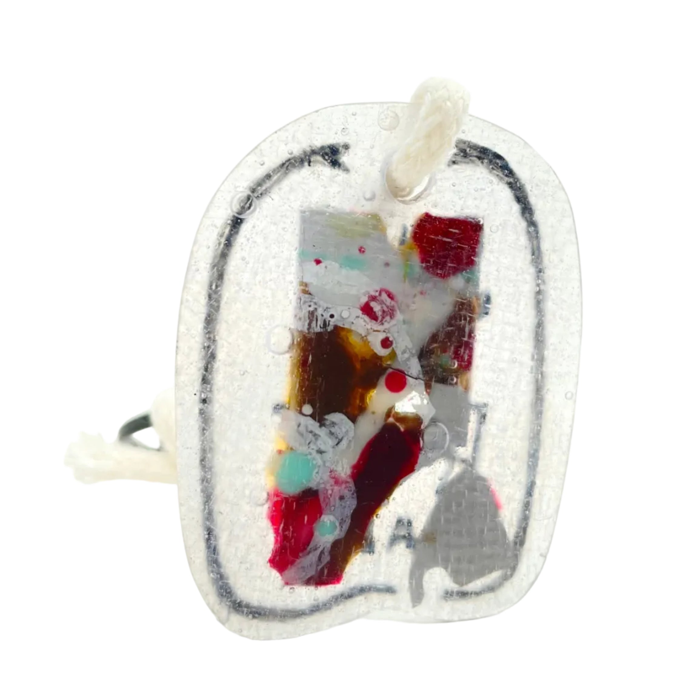 Rad Resin Razor Keyring