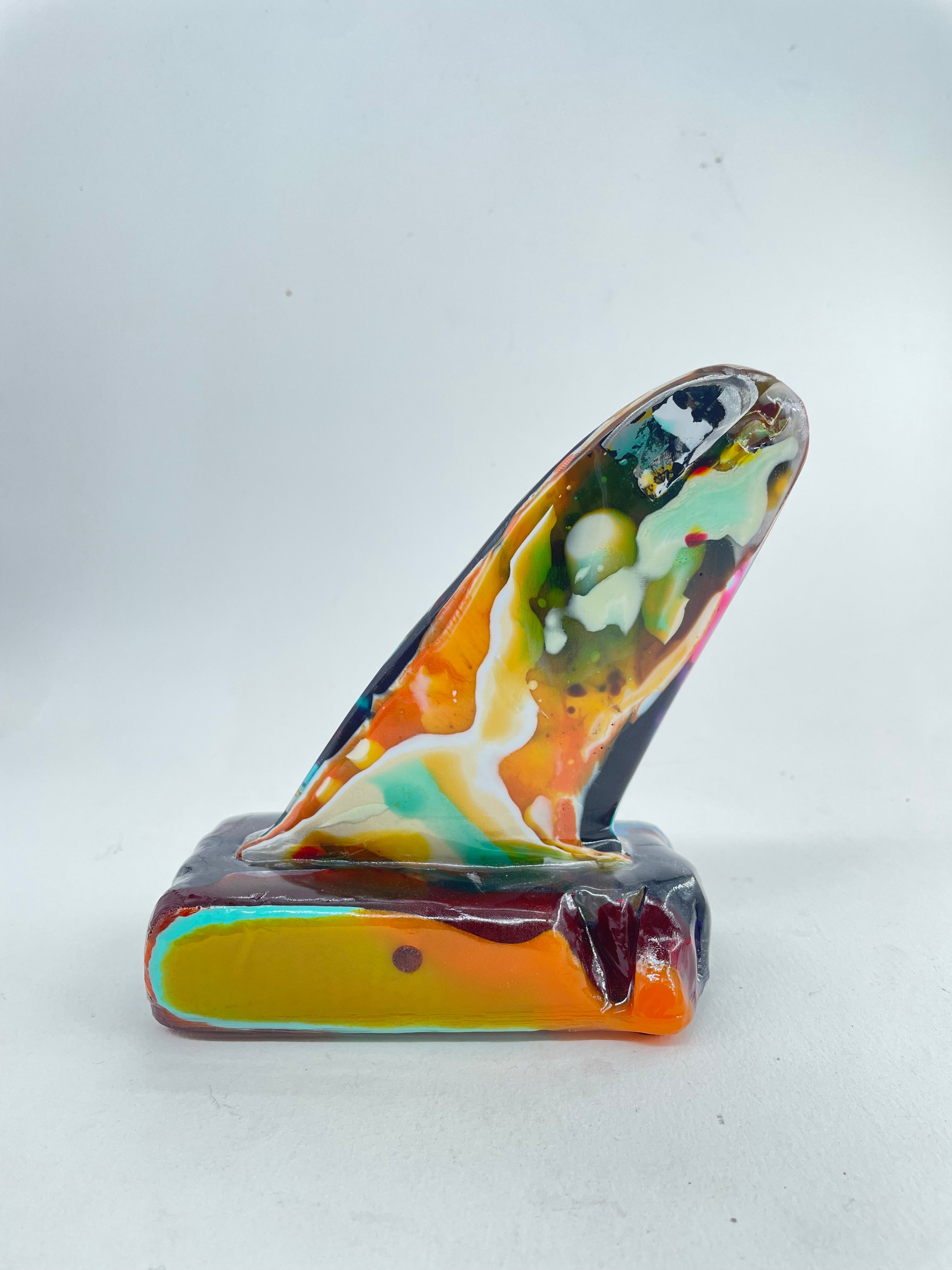 Rad Resin Turbo fin Sculpture.