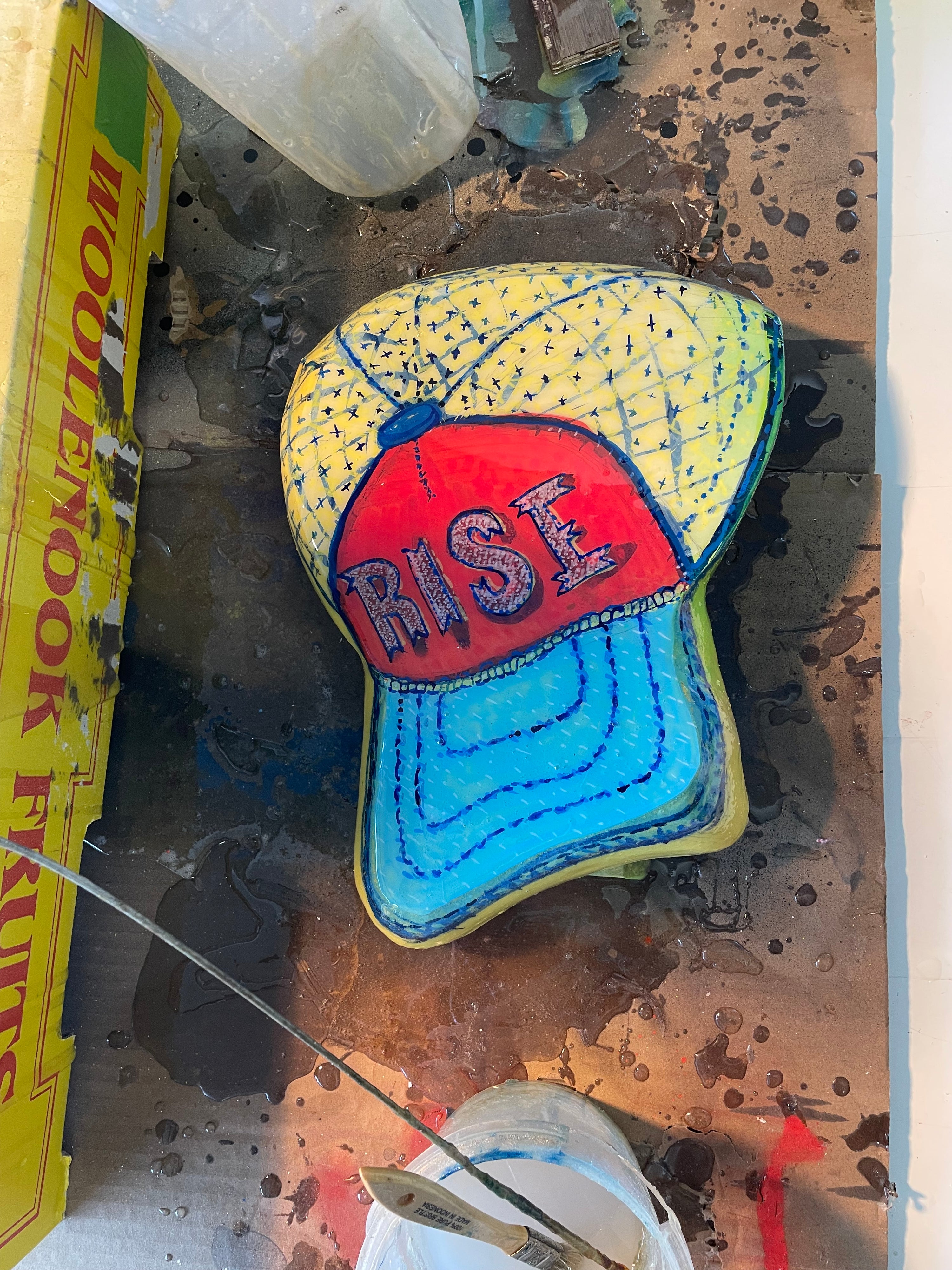 Truck Rise - Wall Sculpture