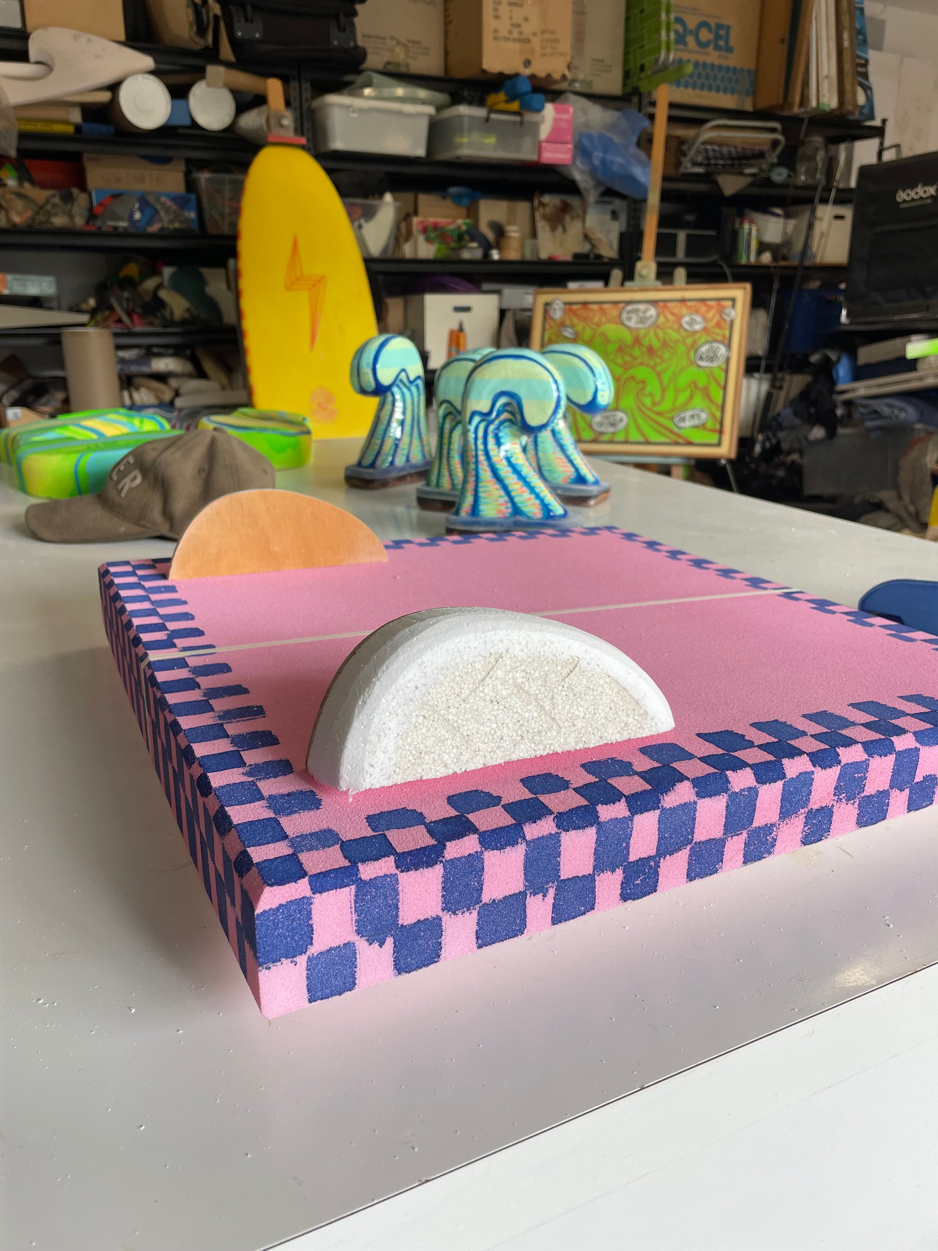 Pizza box board