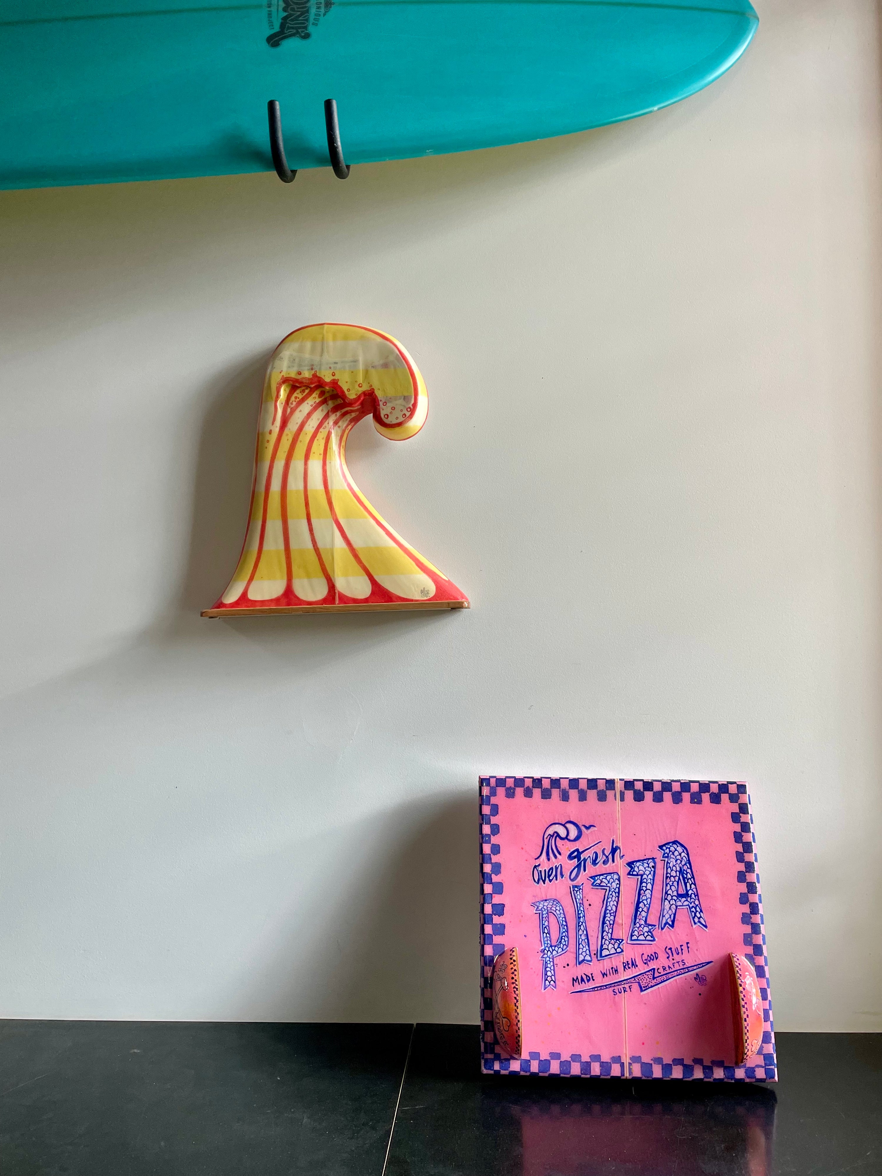 Wave Carnival - Wall/Stand alone sculpture