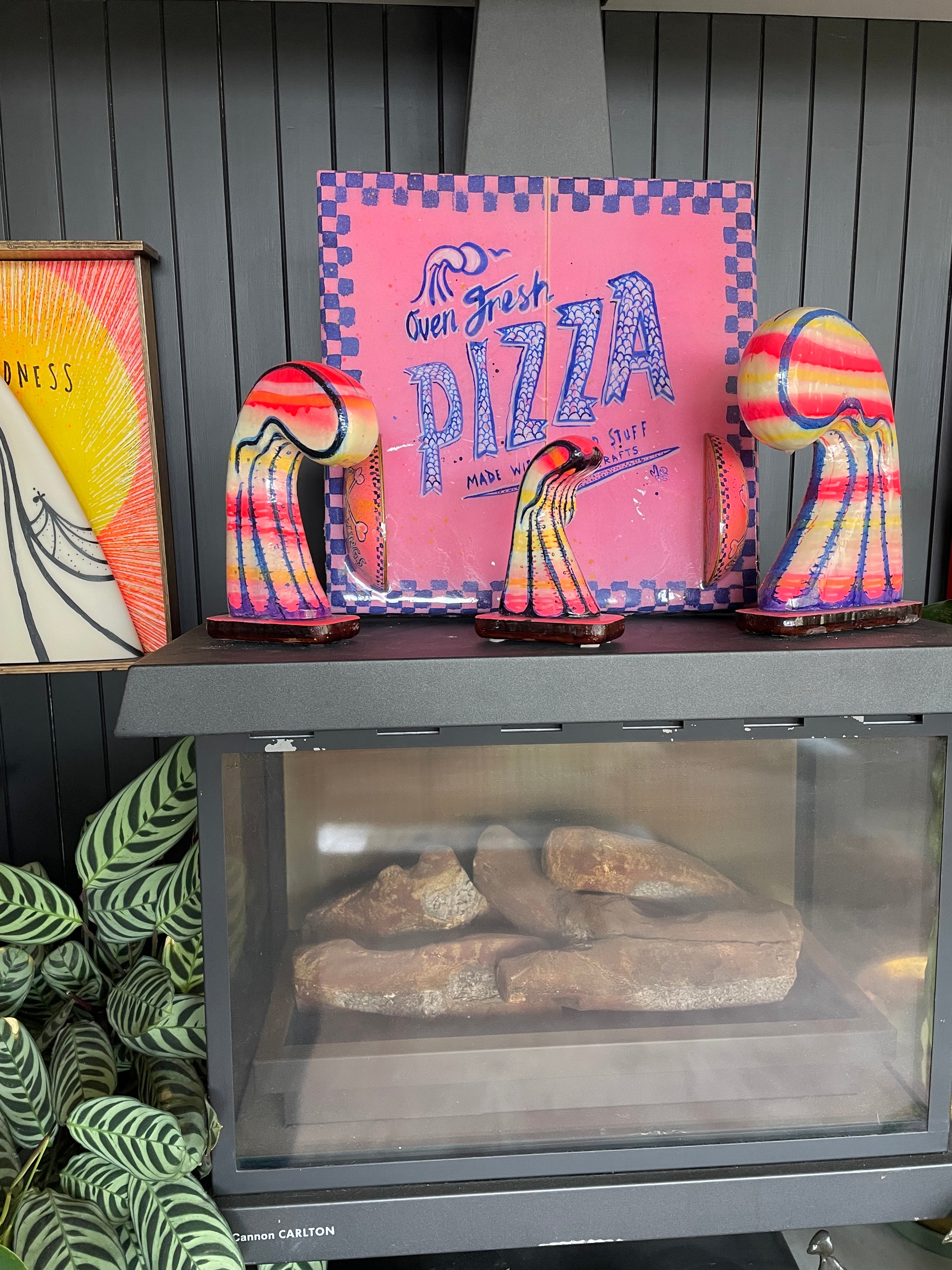Pizza box board