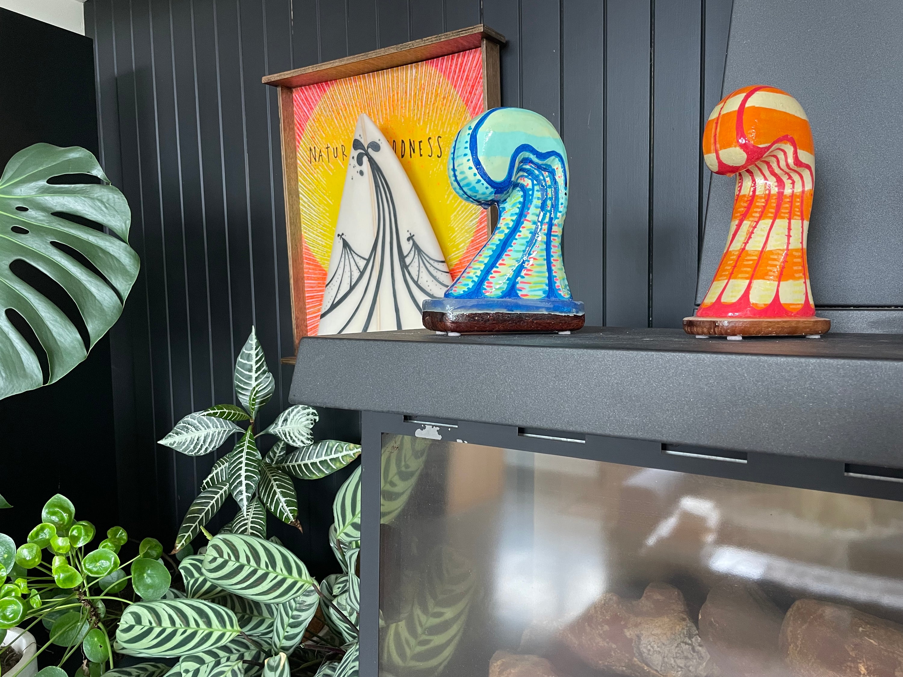 Blue Wave 3 - Sculpture