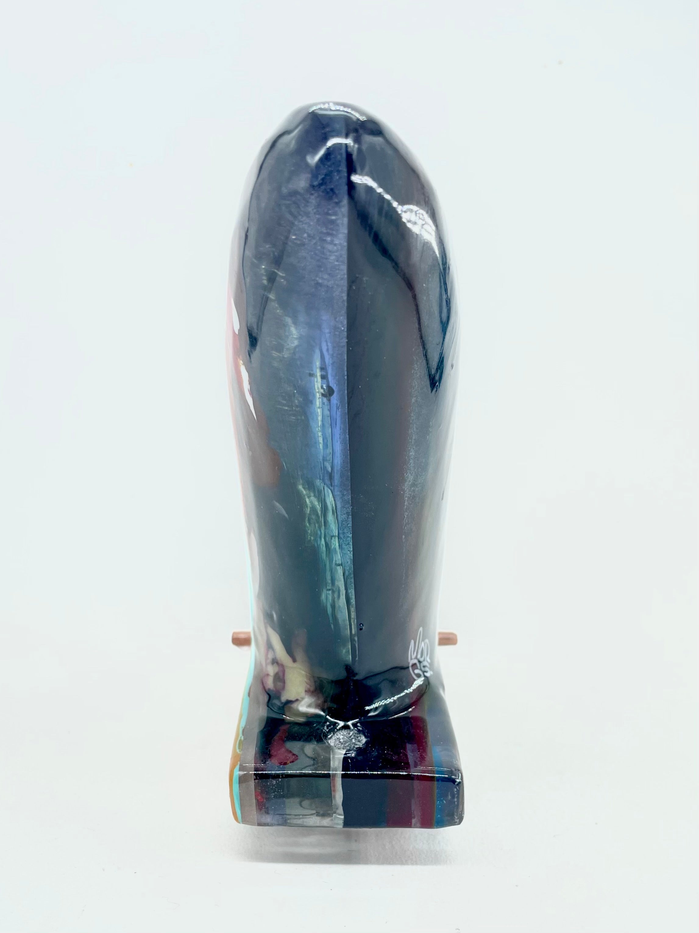 Rad Resin Twin fin Sculpture extra wide.