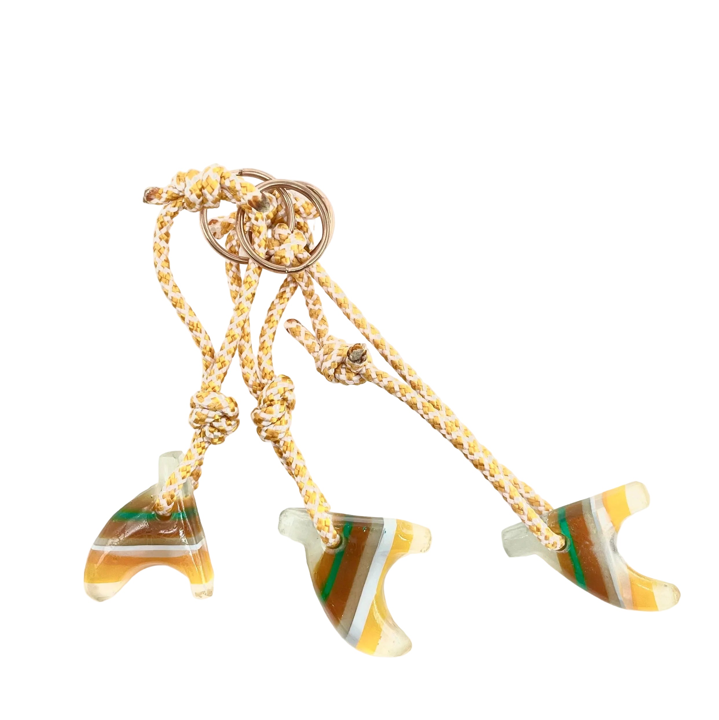 Resin Rad Fin Keyrings