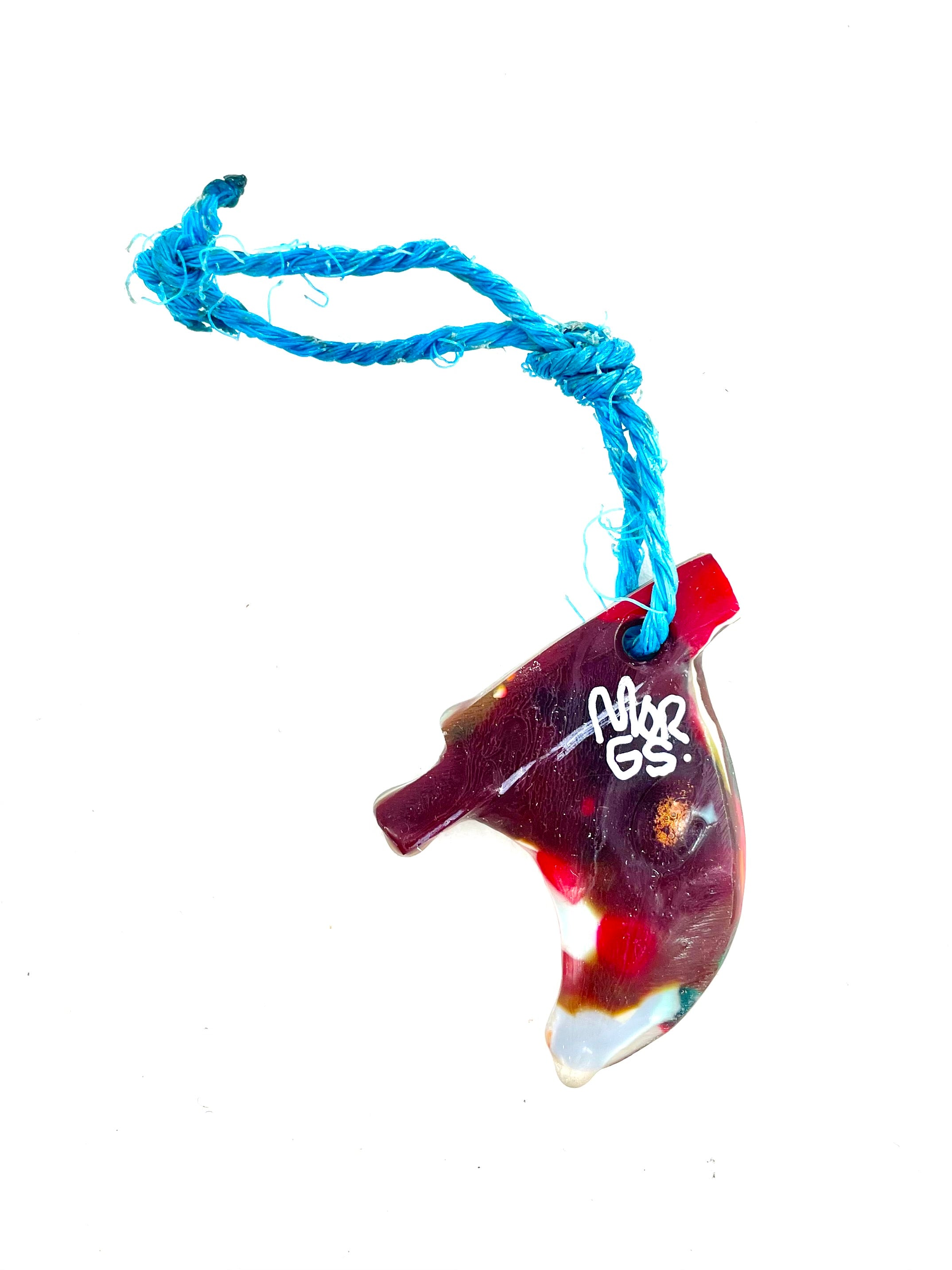 Resin Rad fin CGS Thumbs up fin Keyring